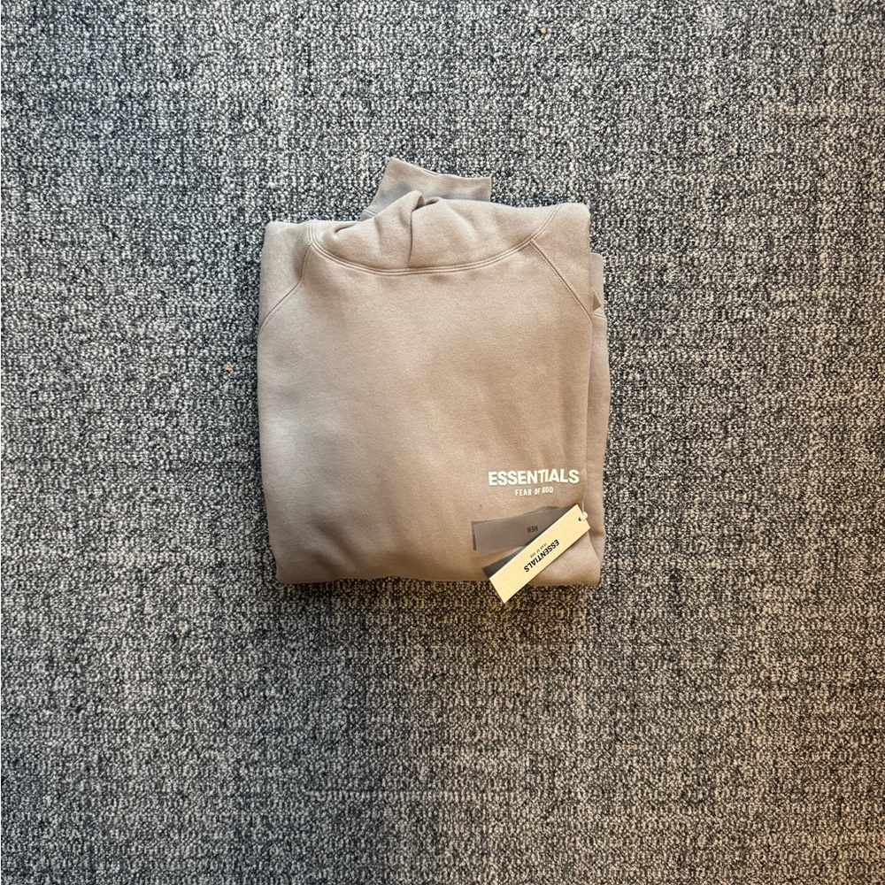 Fear of God Essentials Hoodie Desert Taup